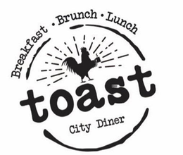 TOAST CITY DINER BREAKFAST BRUNCH LUNCH trademark