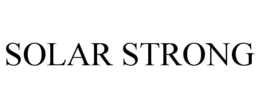 SOLAR STRONG trademark