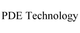 PDE TECHNOLOGY trademark