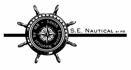 SOUTH EASTERN NAUTICAL BY MB · S.E. NAUTICAL BY MB trademark