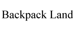 BACKPACK LAND trademark