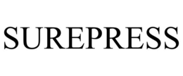 SUREPRESS trademark
