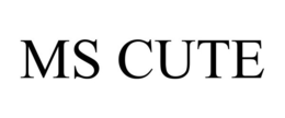 MS CUTE trademark
