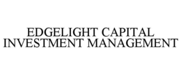 EDGELIGHT CAPITAL INVESTMENT MANAGEMENT trademark