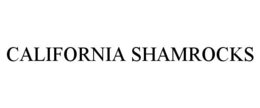 CALIFORNIA SHAMROCKS trademark