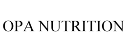 OPA NUTRITION trademark