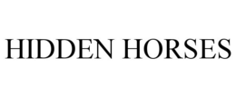 HIDDEN HORSES trademark