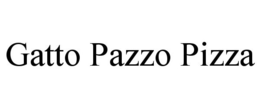 GATTO PAZZO PIZZA trademark