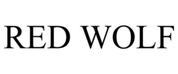 RED WOLF trademark