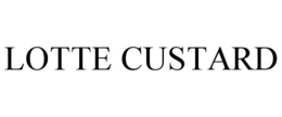 LOTTE CUSTARD trademark