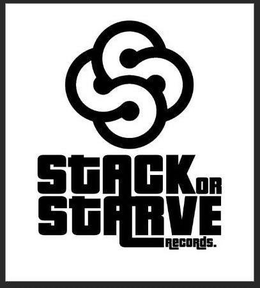 SS STACK OR STARVE RECORDS. trademark
