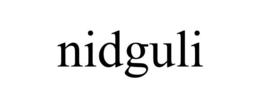 NIDGULI trademark