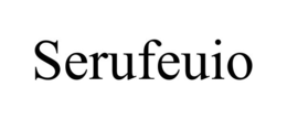 SERUFEUIO trademark