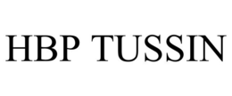 HBP TUSSIN trademark