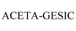 ACETA-GESIC trademark