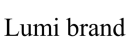 LUMI BRAND trademark