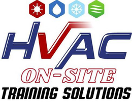 HVAC ON-SITE TRAINING SOLUTIONS trademark