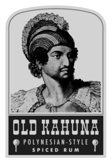 OLD KAHUNA POLYNESIAN-STYLE SPICED RUM trademark