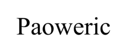 PAOWERIC trademark