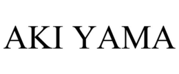 AKI YAMA trademark