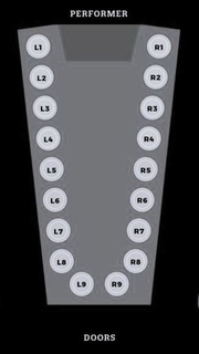 PERFORMERS DOORS L1 L2 L3 L4 L5 L6 L7 L8 L9 R1 R2 R3 R4 R5 R6 R7 R8 R9 trademark