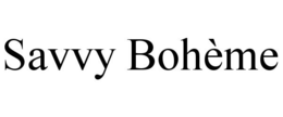 SAVVY BOHÈME trademark