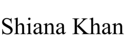 SHIANA KHAN trademark