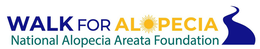 WALK FOR ALOPECIA NATIONAL ALOPECIA AREATA FOUNDATION. trademark