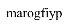 MAROGFIYP trademark