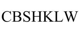 CBSHKLW trademark