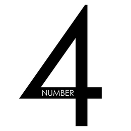 NUMBER 4 trademark