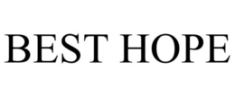 BEST HOPE trademark