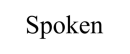 SPOKEN trademark