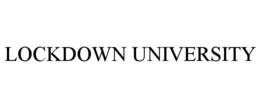 LOCKDOWN UNIVERSITY trademark