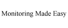 MONITORING MADE EASY trademark