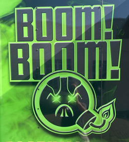 BOOM! BOOM! Q trademark
