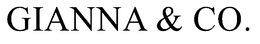 GIANNA & CO. trademark
