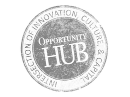 OPPORTUNITY HUB INTERSECTION OF INNOVATION, CULTURE, & CAPITAL trademark