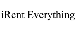 IRENT EVERYTHING trademark