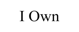 I OWN trademark
