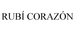 RUBÍ CORAZÓN trademark