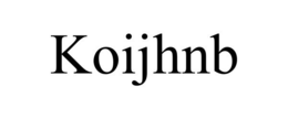 KOIJHNB trademark