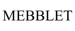 MEBBLET trademark