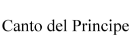 CANTO DEL PRINCIPE trademark