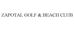 ZAPOTAL GOLF AND BEACH CLUB trademark