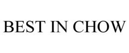 BEST IN CHOW trademark