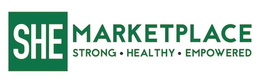 SHE STRONG · HEALTHY · EMPOWERED MARKETPLACE trademark