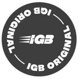 IGB IGB ORIGINAL IGB ORIGINAL trademark