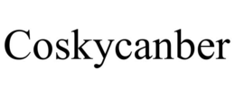 COSKYCANBER trademark