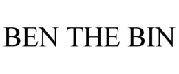 BEN THE BIN trademark